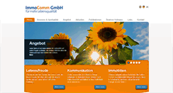 Desktop Screenshot of immocomm.ch